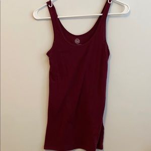 Maroon Tank Top